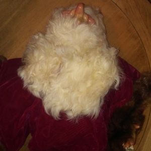 Rare vintage Drollery santa